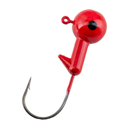 Jighead - Zoka - Kurşunlu Olta İğnesi - (XH-A 02) - Kırmızı - 21 Gr - 10 Adet