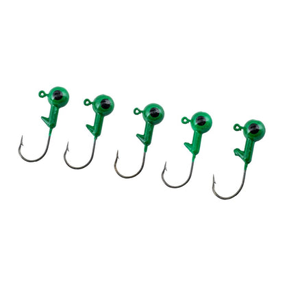 Jighead - Zoka - Kurşunlu Olta İğnesi - (XH-A 02) - Yeşil - 8 Gr - 5 Adet