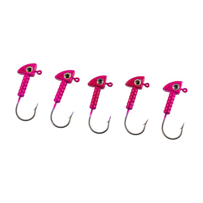 Jighead - Zoka - Kurşunlu Olta İğnesi - (XH-A 06) - Pembe - 8 Gr