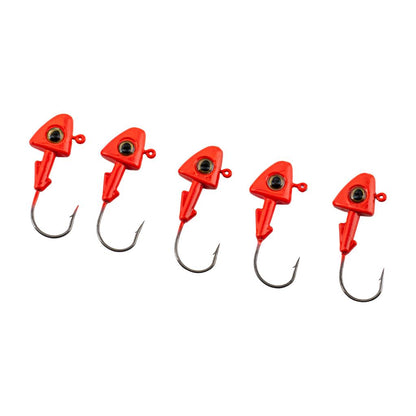 Jighead - Zoka - Kurşunlu Olta İğnesi - (XH-A 07) - Kırmızı - 6 Gr