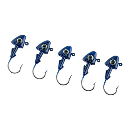 Jighead - Zoka - Kurşunlu Olta İğnesi - (XH-A 07) - Mavi - 10 Gr