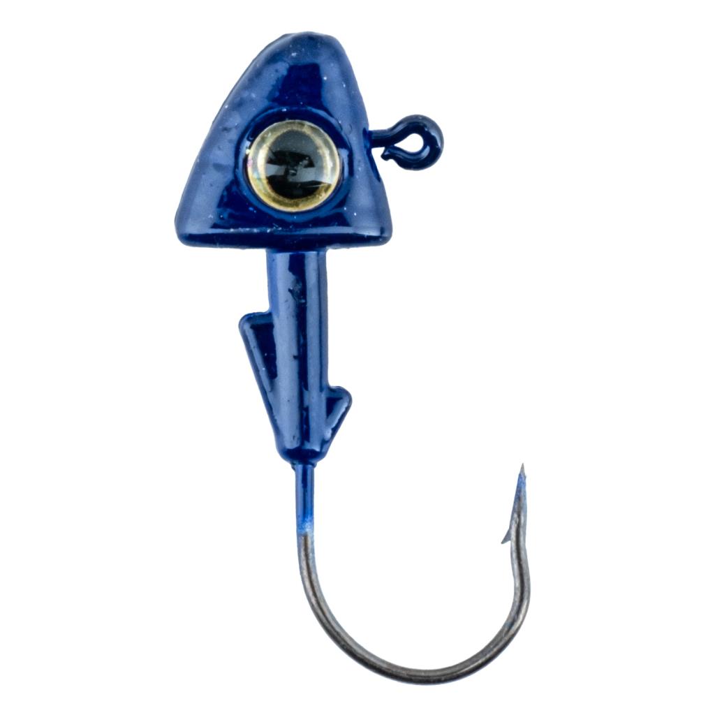 Jighead - Zoka - Kurşunlu Olta İğnesi - (XH-A 07) - Mavi - 6 Gr - 10 Adet