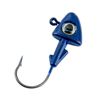 Jighead - Zoka - Kurşunlu Olta İğnesi - (XH-A 07) - Mavi - 8 Gr