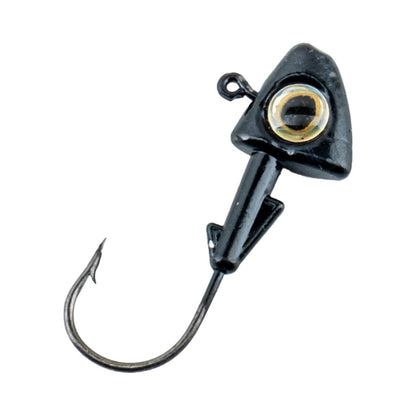 Jighead - Zoka - Kurşunlu Olta İğnesi - (XH-A 07) - Siyah - 10 Gr - 5 Adet