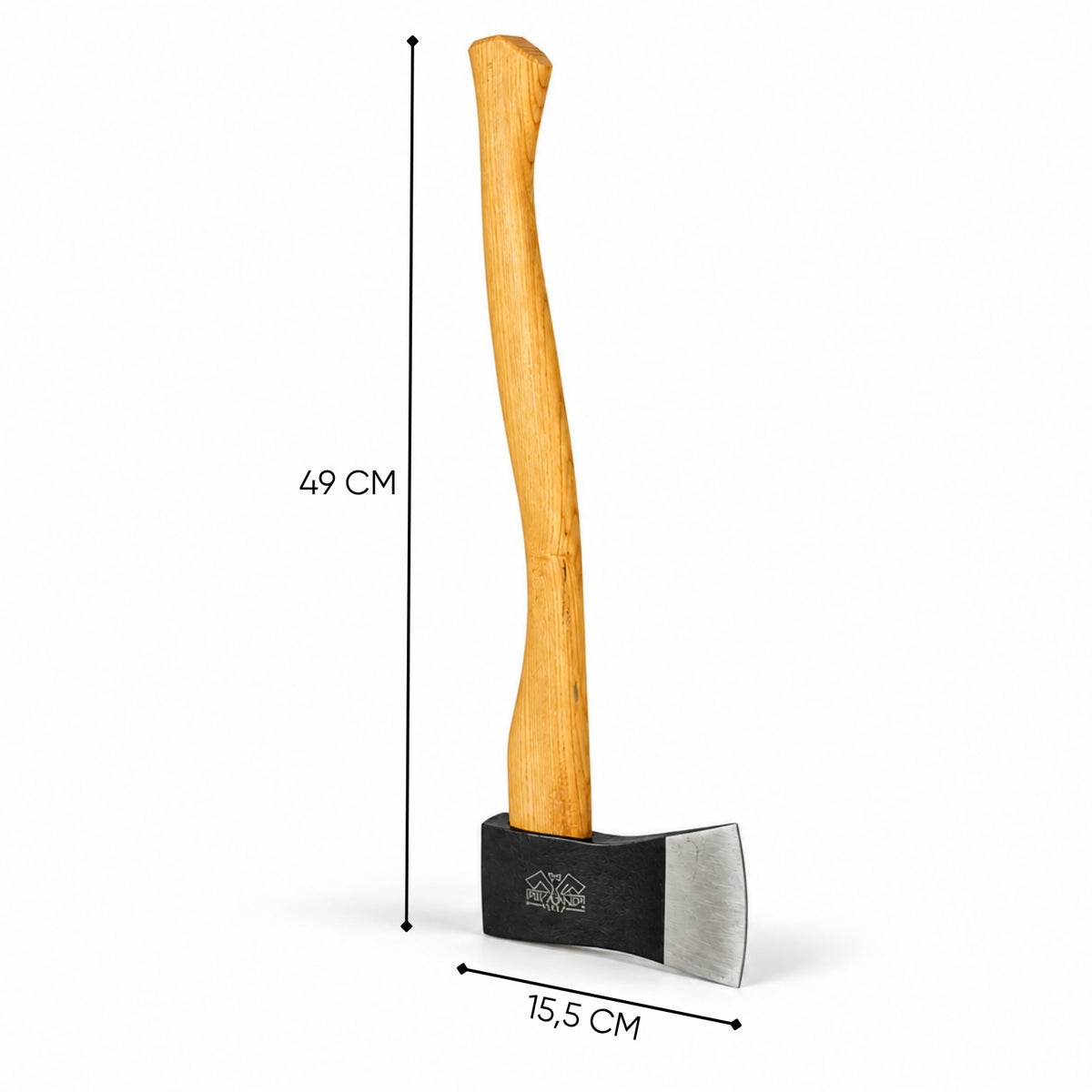 Kamp Baltası - Dişbudak Sap - Yanke Balta 900 gr - Prandi - 3.043.09.B