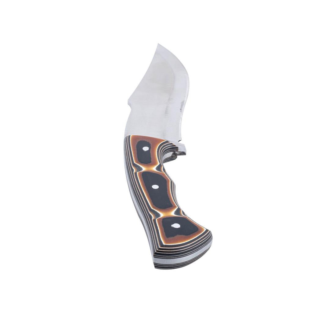 Kamp Bıçağı - Av Bıçağı - 28 cm - Deri Taşıma Kılıflı - Lazoğlu - Verzalit Saplı
