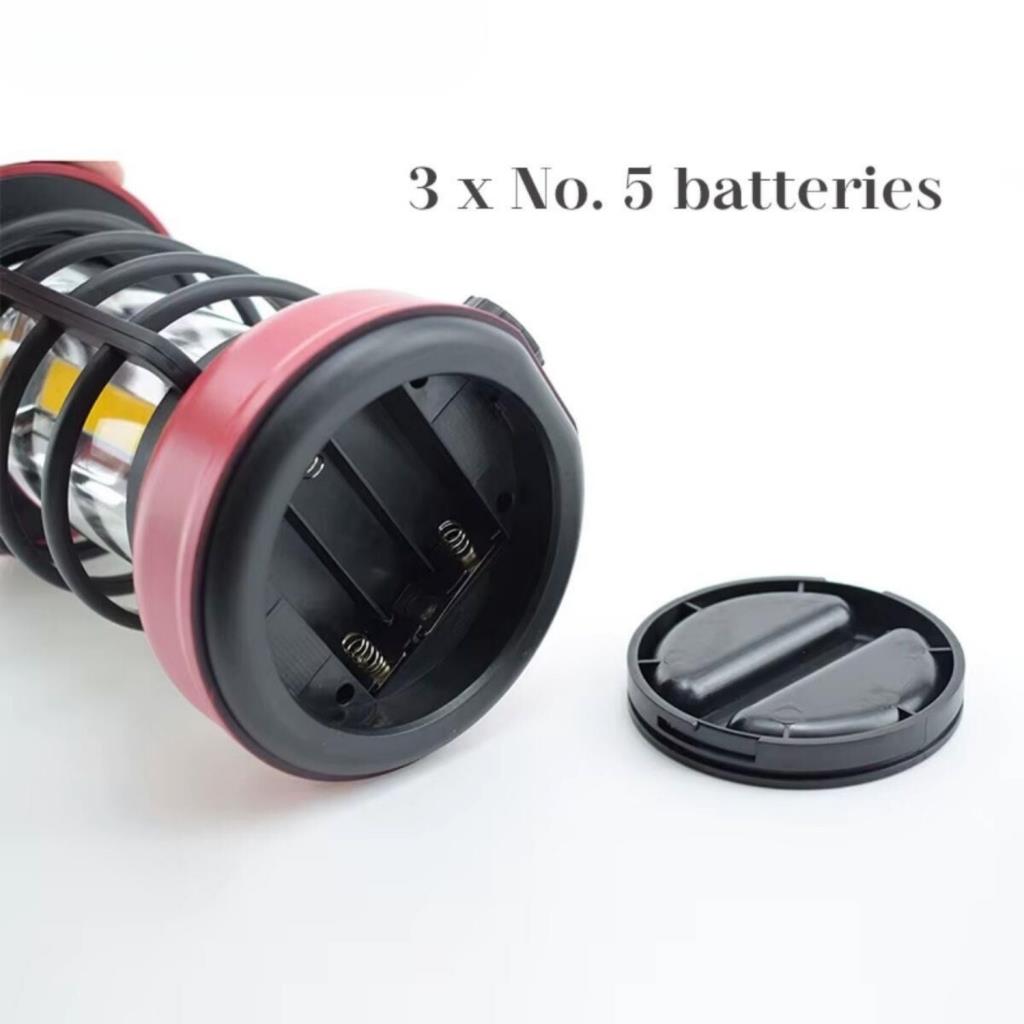 Kamp Lambası - 300 Lümen - Madfox Vintage Glamping - Kırmızı - 547320