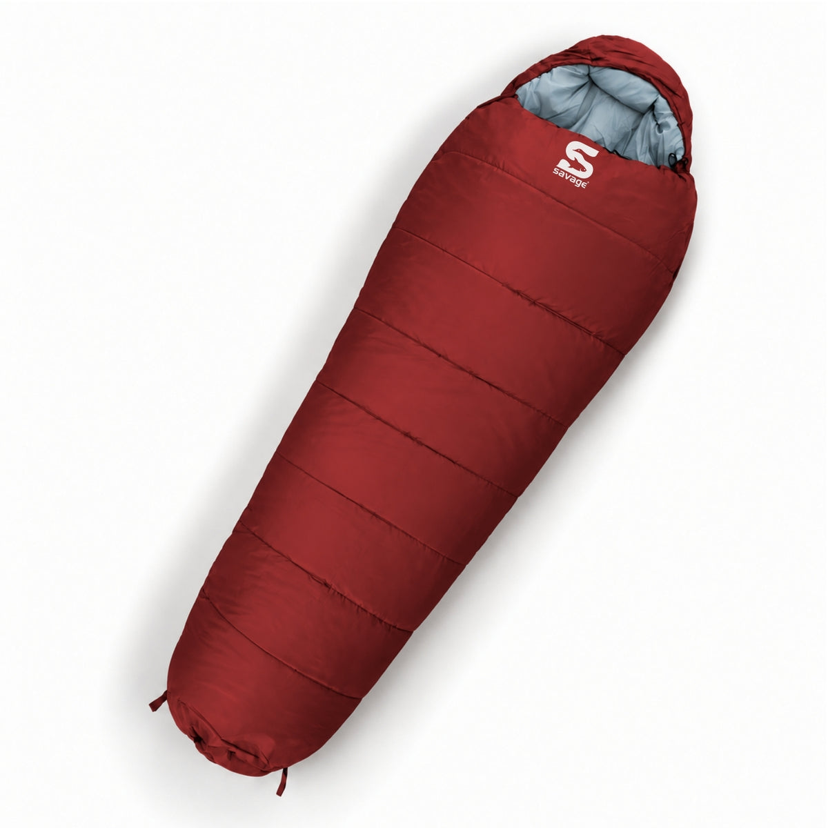 Kamp Uyku Tulumu - Zenith - Bordo - Extreme -30C° - Savage YS-530