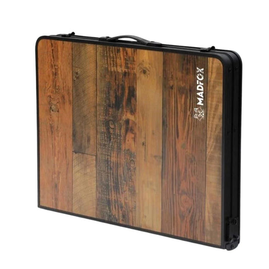 Katlanabilir Ahşap Kamp Masası - Izgaralı - Madfox Eazy - 547210