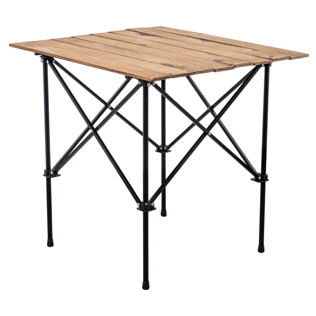 Katlanabilir Ahşap Kamp ve Piknik Masası - Akordion - (54023)