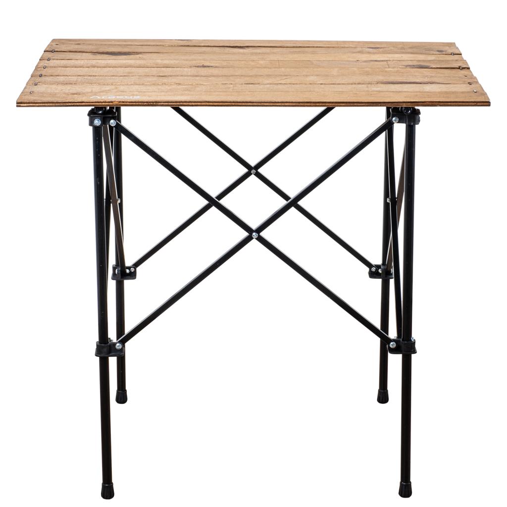 Katlanabilir Ahşap Kamp ve Piknik Masası - Akordion - (54023)