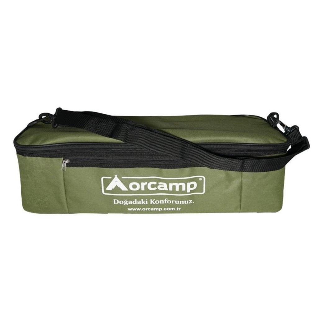 Katlanabilir Ayaklı İkili Yer Tipi Kamp Ocak - Çantalı (K-629)