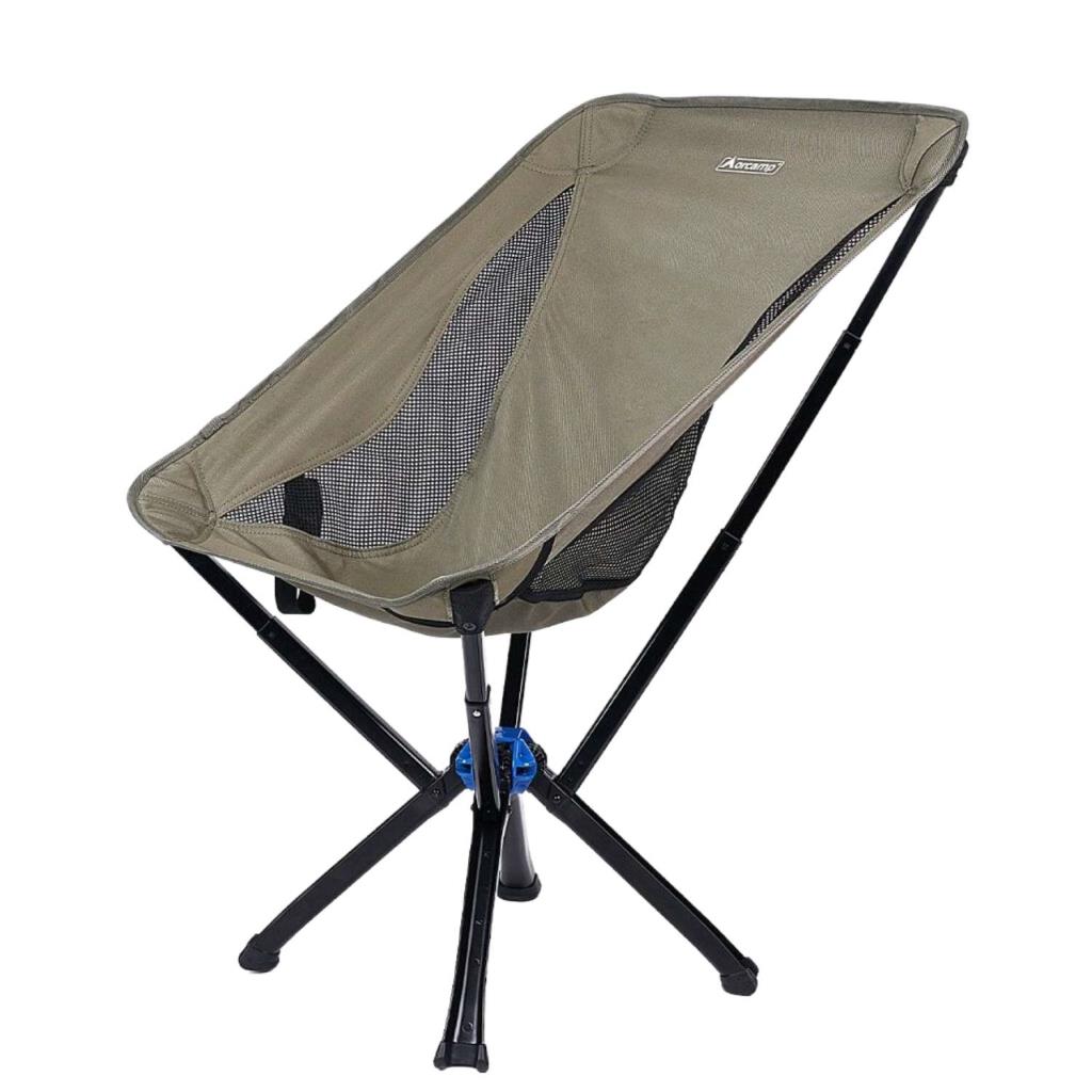 Katlanabilir Kamp Sandalyesi - Trek - Orcamp - Haki