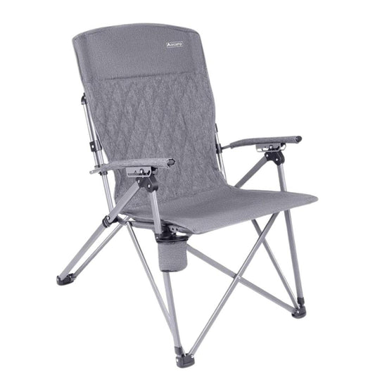 Katlanabilir Kamp Sandalyesi - Trono 3 - Orcamp - Kademeli - Gri