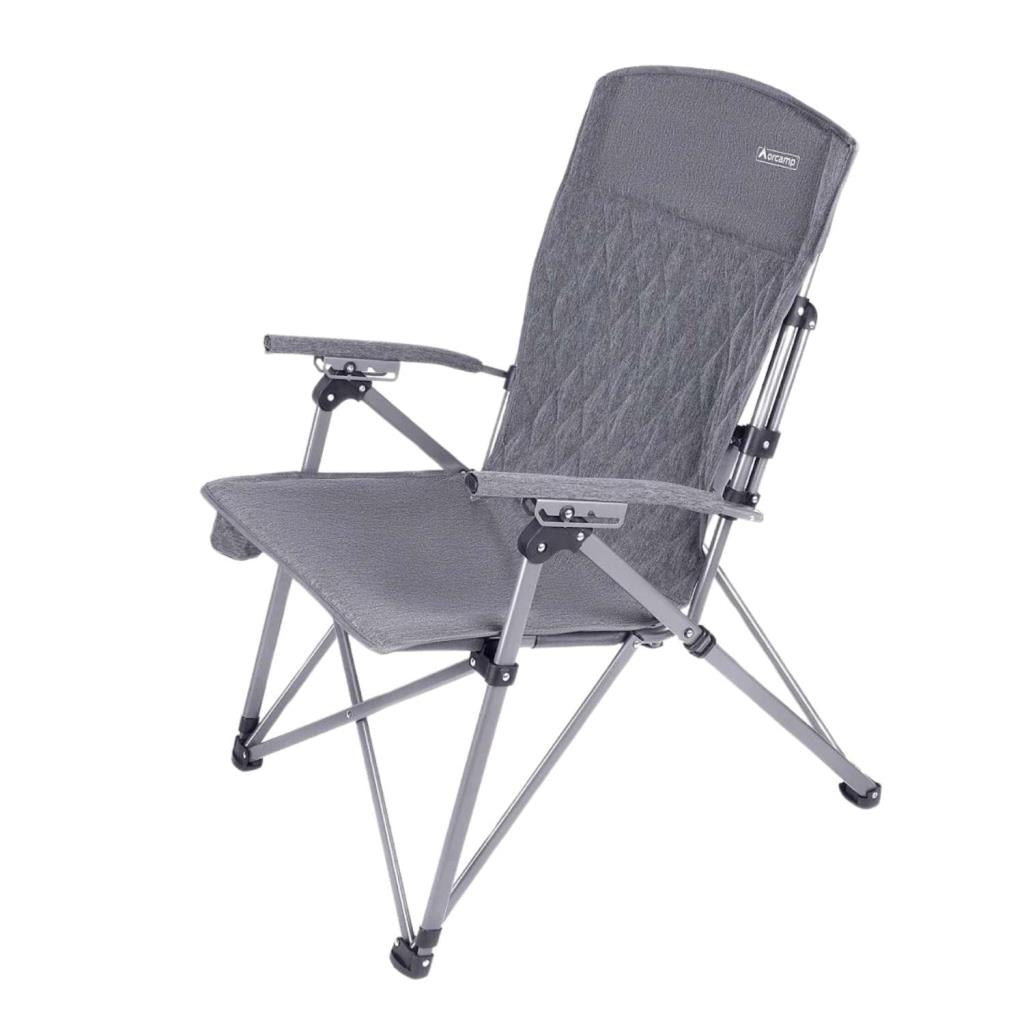 Katlanabilir Kamp Sandalyesi - Trono 3 - Orcamp - Kademeli - Gri