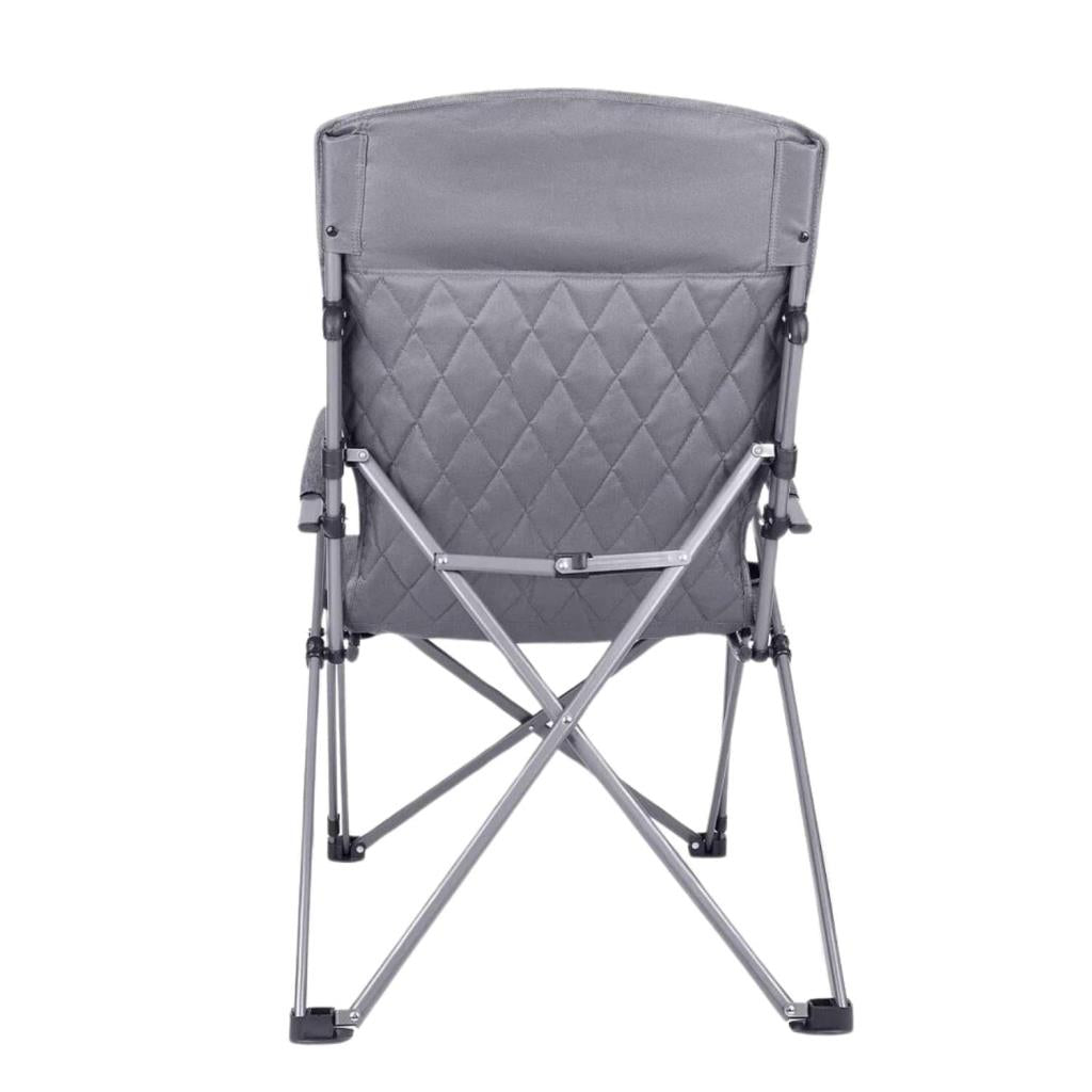 Katlanabilir Kamp Sandalyesi - Trono 3 - Orcamp - Kademeli - Gri