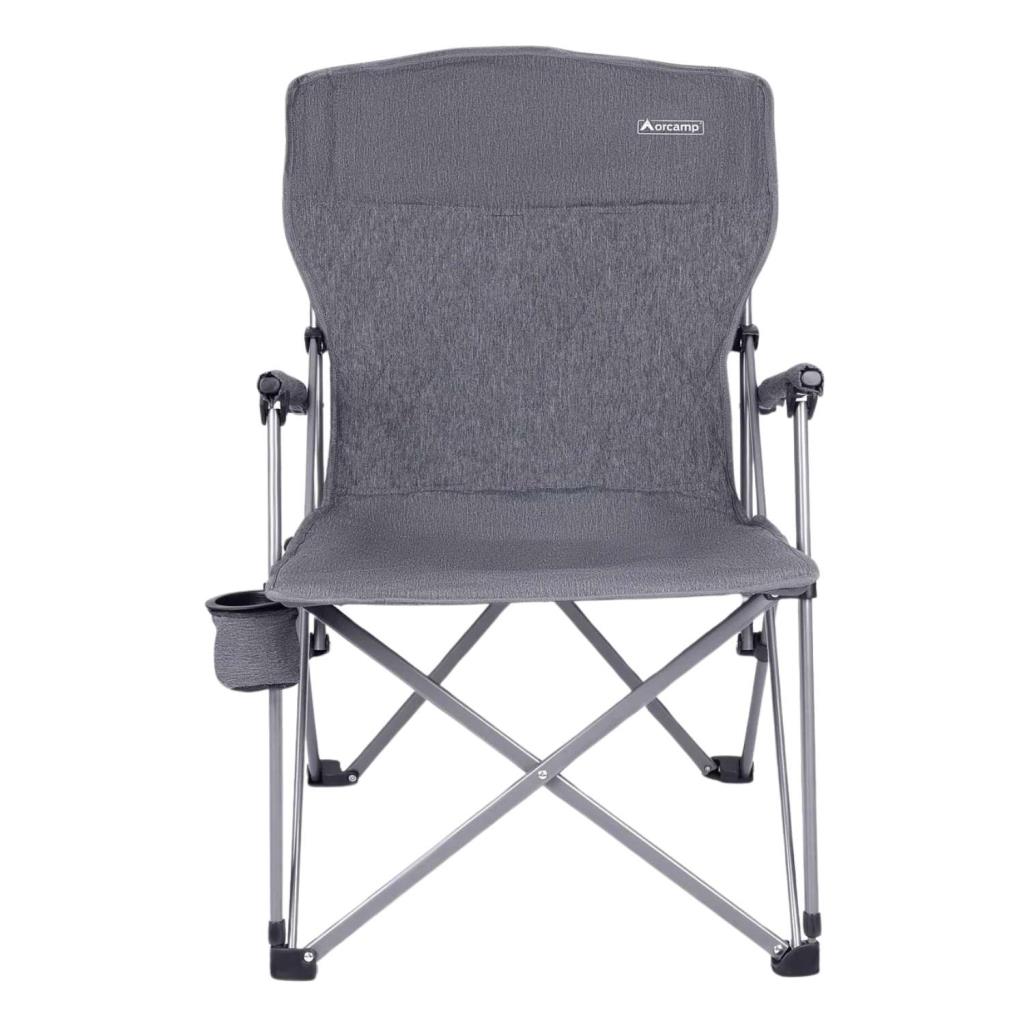 Katlanabilir Kamp Sandalyesi - Trono - Orcamp - Gri