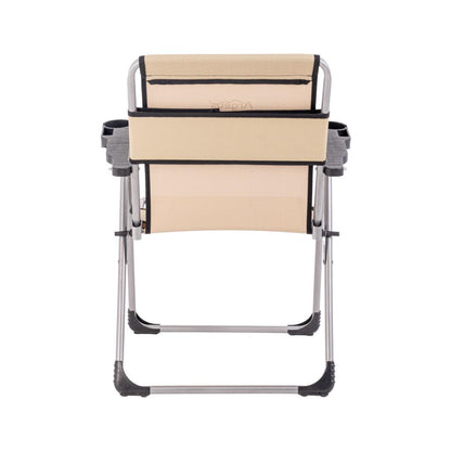 Katlanabilir Piknik ve Kamp Sandalyesi - Bardaklıklı - Rock - Sahra (A-12)- 140KG Taşıma