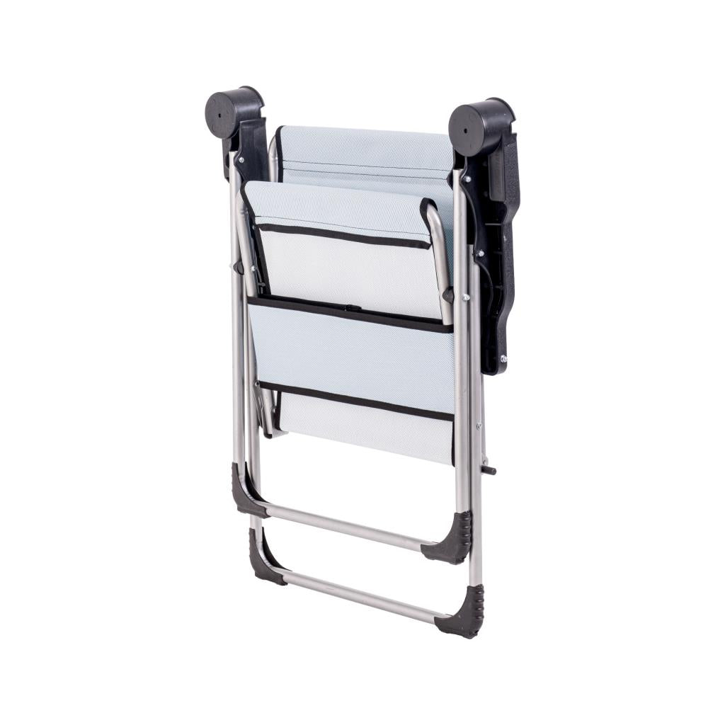 Katlanabilir Piknik ve Kamp Sandalyesi - Bardaklıklı - Rock - Turkuaz (A-01)- 140KG Taşıma