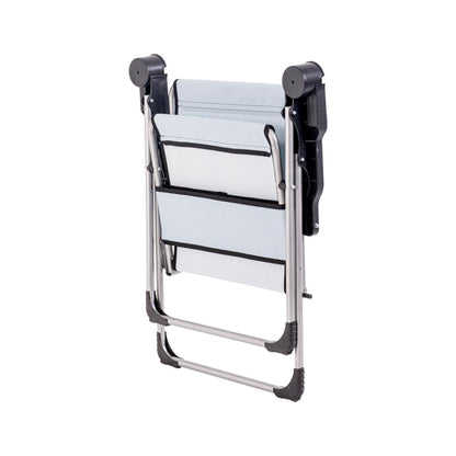 Katlanabilir Piknik ve Kamp Sandalyesi - Bardaklıklı - Rock - Turkuaz (A-01)- 140KG Taşıma