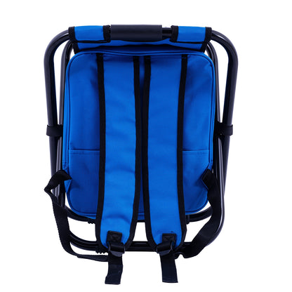 Katlanabilir Soğutuculu Sırt Çantalı Tabure - Argeus ChillPack - Mavi