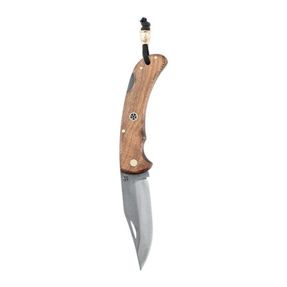Katlanır Cep Çakısı - Ahşap Saplı - İpli - Savex - 3279