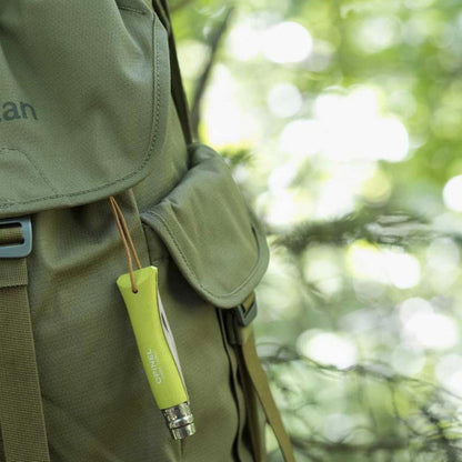 Katlanır Cep Çakısı - Opinel - Gürgen Ağacı Sap - Elma Yeşili - No:7