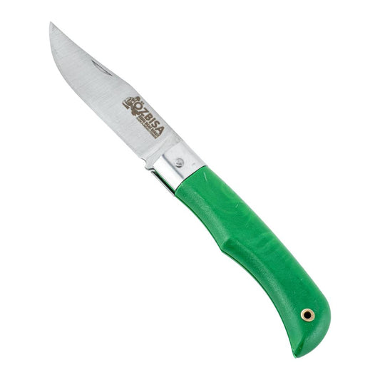 Katlanır Cep Çakısı - Özbısa - El Yapımı - No:1 - Yeşil