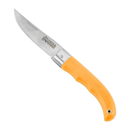 Katlanır Cep Çakısı - Özbısa - El Yapımı - No:2 - Sarı