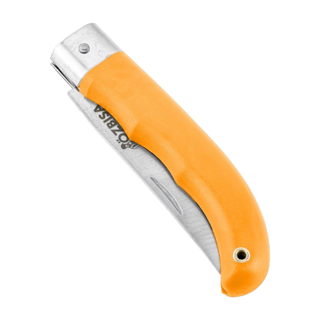 Katlanır Cep Çakısı - Özbısa - El Yapımı - No:2 - Sarı