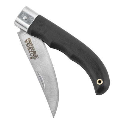 Katlanır Cep Çakısı - Özbısa - El Yapımı - No:2 - Siyah