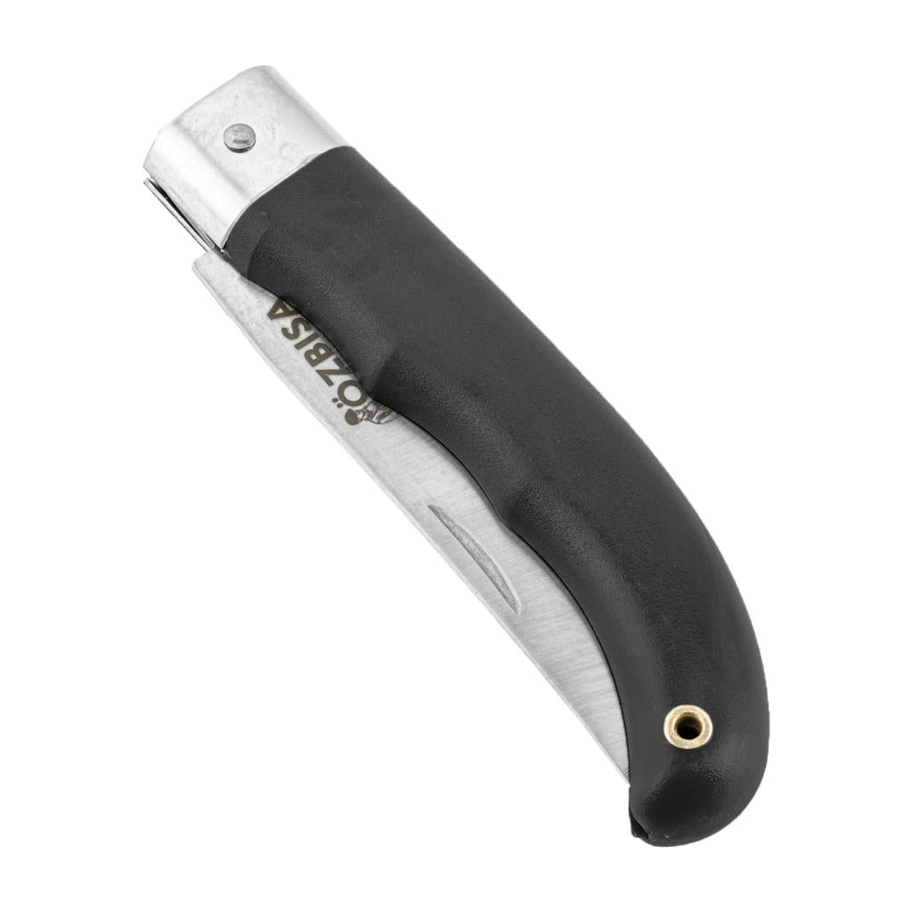 Katlanır Cep Çakısı - Özbısa - El Yapımı - No:2 - Siyah