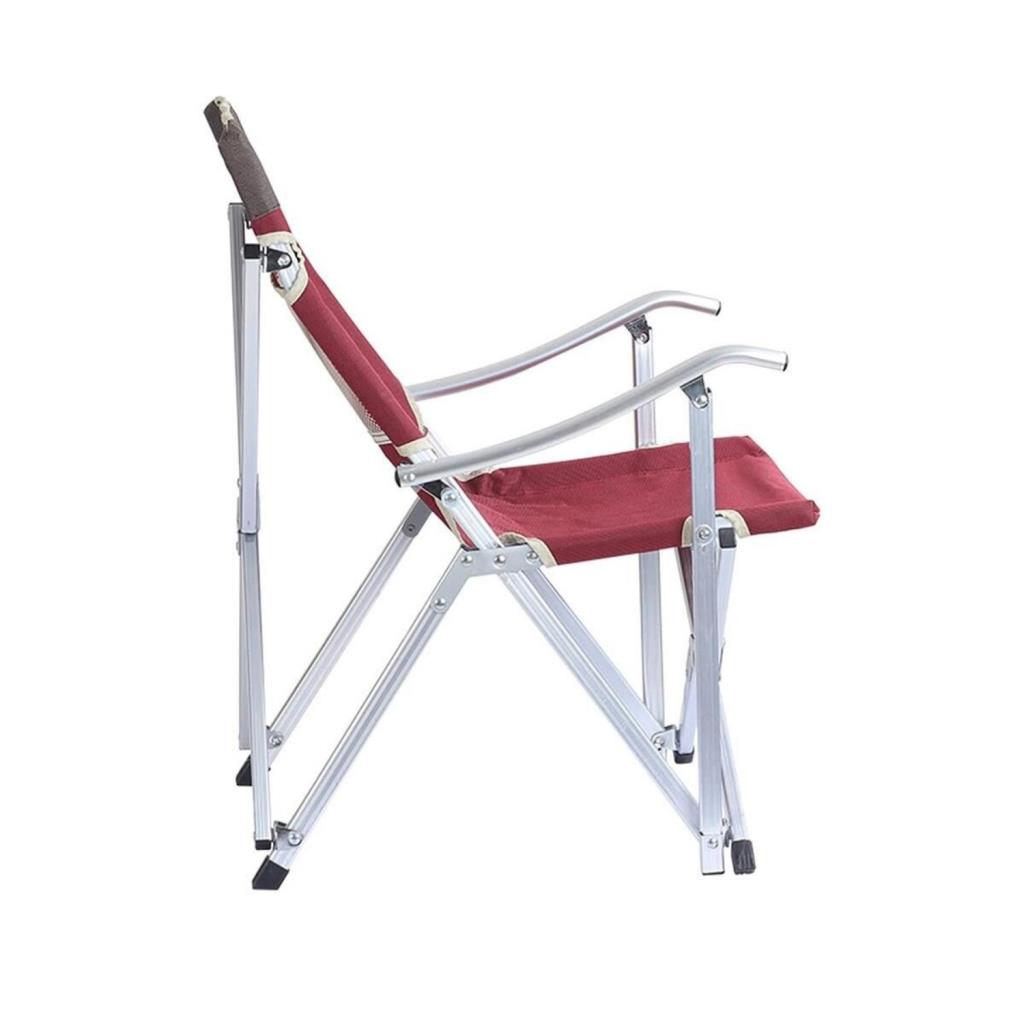 Katlanır Kamp Piknik Sandalyesi - Madfox Dachuan - Bordo - 547281 - Taşıma Çantalı