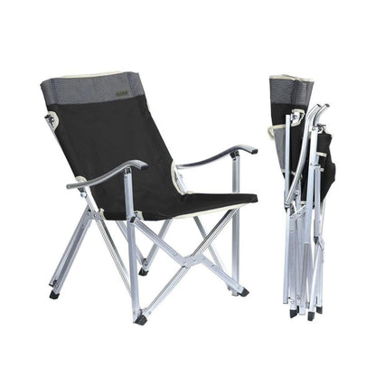 Katlanır Kamp Piknik Sandalyesi - Madfox Dachuan - Siyah - 547213 - Taşıma Çantalı