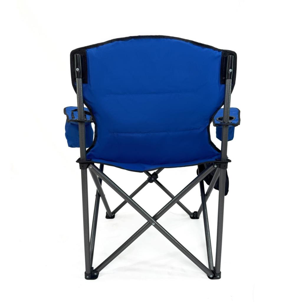Katlanır Kamp Piknik Sandalyesi - Madfox Echo - Bardaklıklı - Mavi - 547287 - Taşıma Çantalı