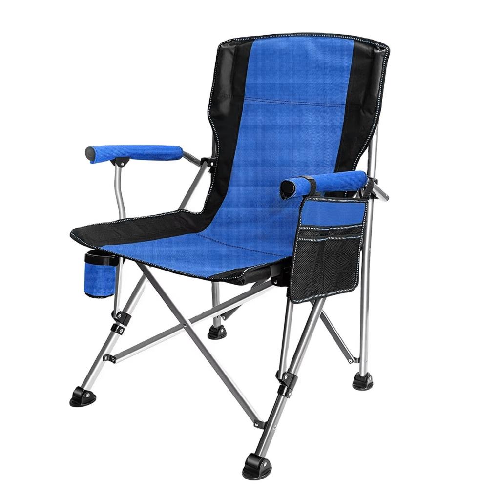 Katlanır Kamp Piknik Sandalyesi - Madfox Roxy - Mavi/Siyah - 546245  - Taşıma Çantalı