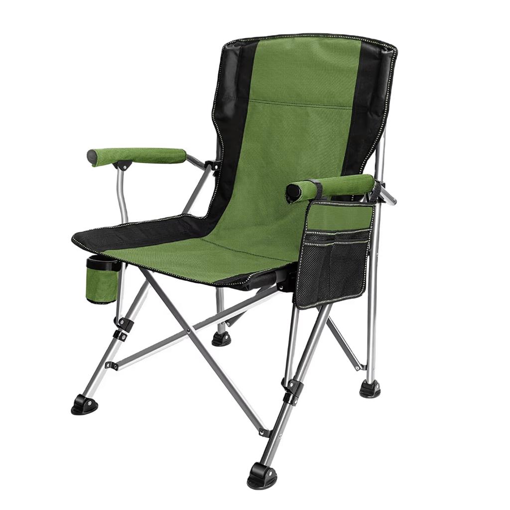 Katlanır Kamp Piknik Sandalyesi - Madfox Roxy - Yeşil/Siyah - 546247  - Taşıma Çantalı