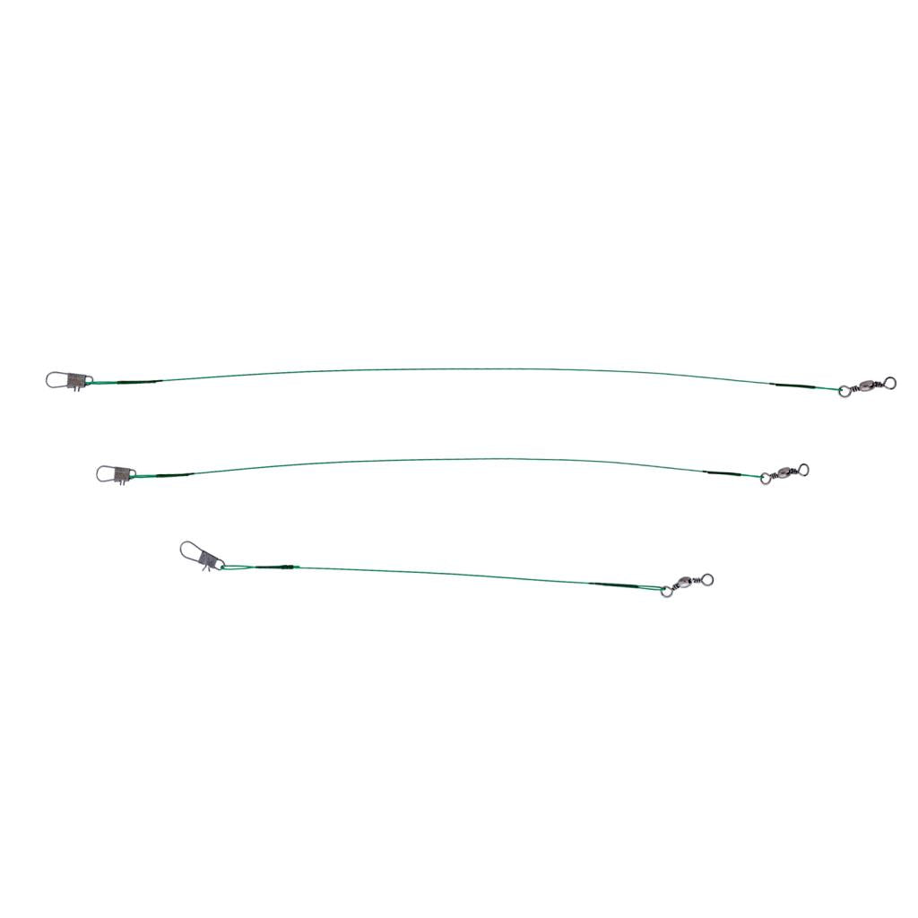 Klipsli Fırdöndülü Çelik Tel - Fishack WireX - 72'li Kartela Set