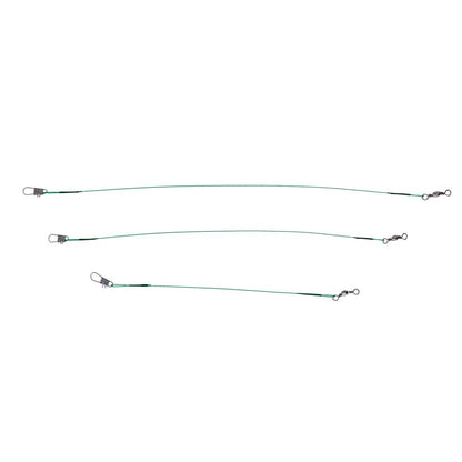 Klipsli Fırdöndülü Çelik Tel - Fishack WireX - 72'li Kartela Set