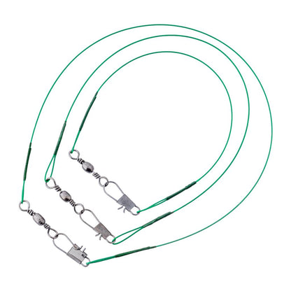 Klipsli Fırdöndülü Çelik Tel - Fishack WireX - 72'li Kartela Set