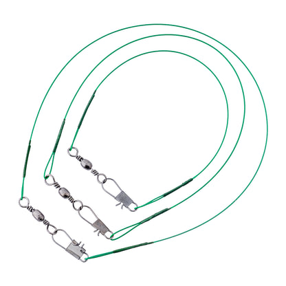 Klipsli Fırdöndülü Çelik Tel - Fishack WireX - 72'li Kartela Set