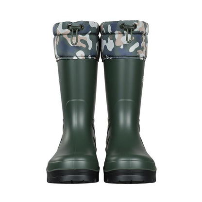 Konçlu PU Kısa Avcı Çizmesi - Su Geçirmez - Kaymaz Taban - Thermoking - Balıkçı Çiftçi Çizme