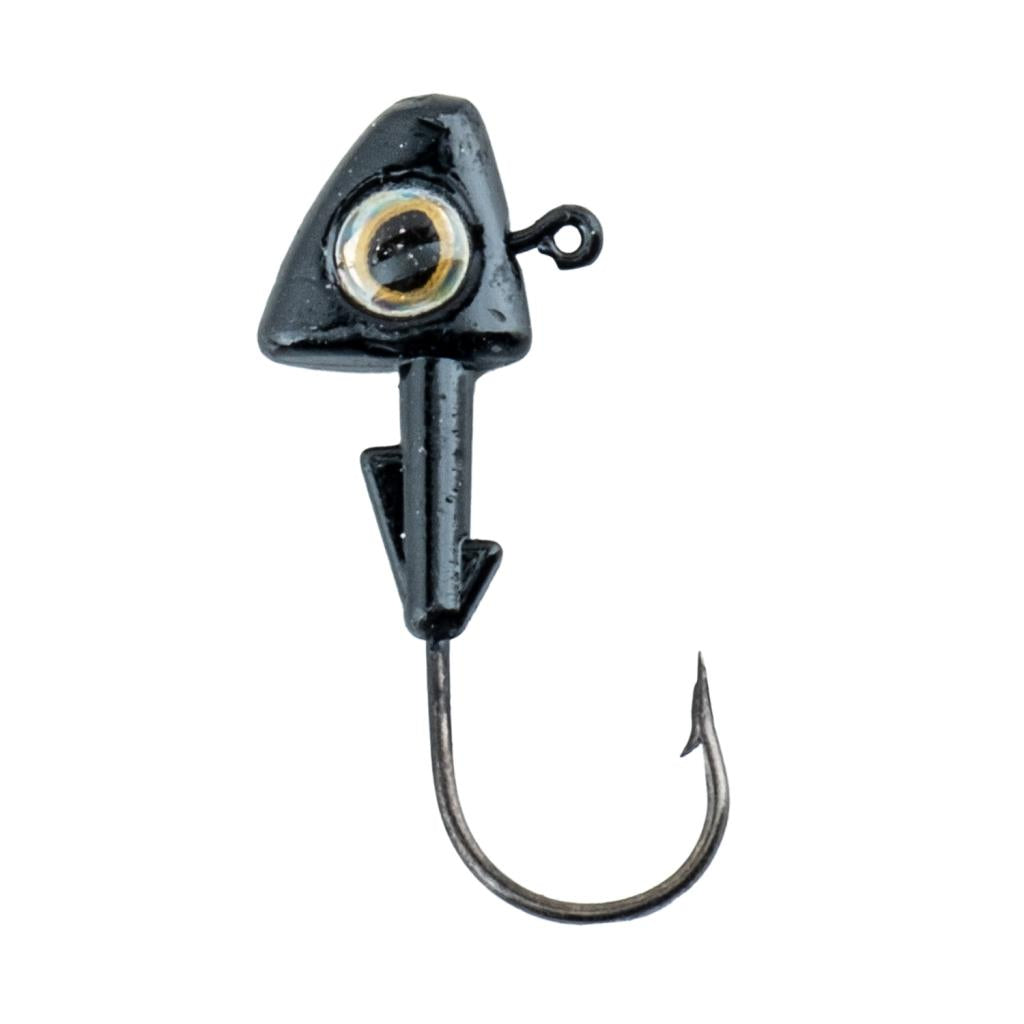 Kurşunlu Jighead Zoka - 6g - Fishack - Siyah (XHA07) - 5 Adet