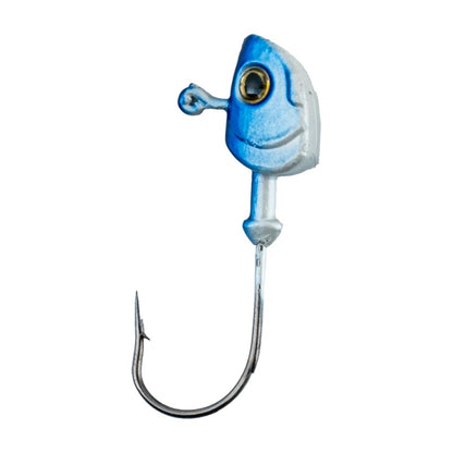 Kurşunlu Jighead Zoka - 8g - Fishack - Mavi Beyaz (XHA11) - 5 Adet