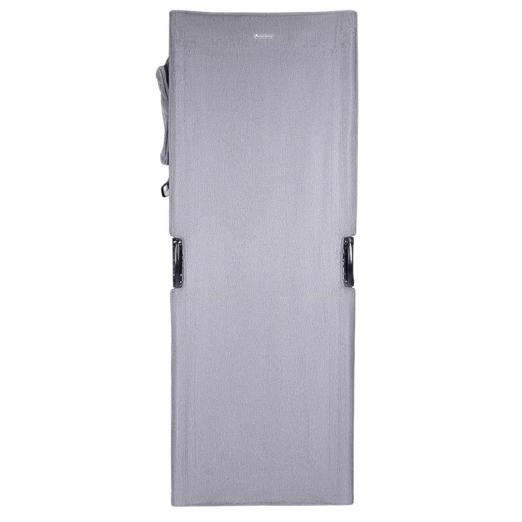 Letto Katlanabilir Kamp Yatağı & Kampet - Orcamp -Cepli - Gri - OUT-2361