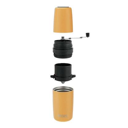 Lusso Kahve Makinesi - Orcamp - Sarı - (OUT-1951)