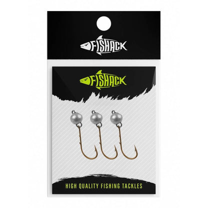 Mafsallı Jighead - Hareketli Kurşunlu İğne - Fishack - 7 Gram - 3'lü Paket