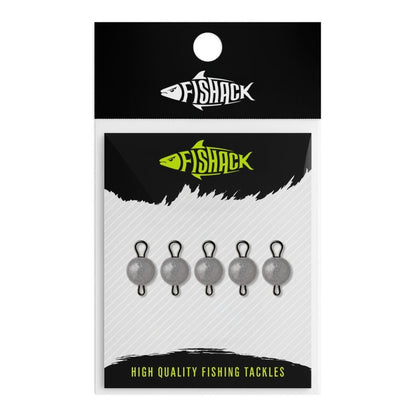 Mafsallı Kurşun - Hareketli İğne Kurşunu - Fishack - 3 Gram - 5'li Paket