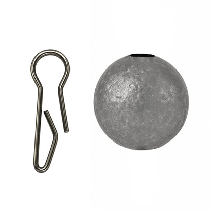 Mafsallı Kurşun - Hareketli İğne Kurşunu - Metal - 5'li Paket - 2 Gram