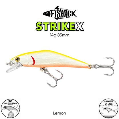 Maket Balık - Fishack StrikeX - Sinking - 3D Hologram Paint - 14g 85mm